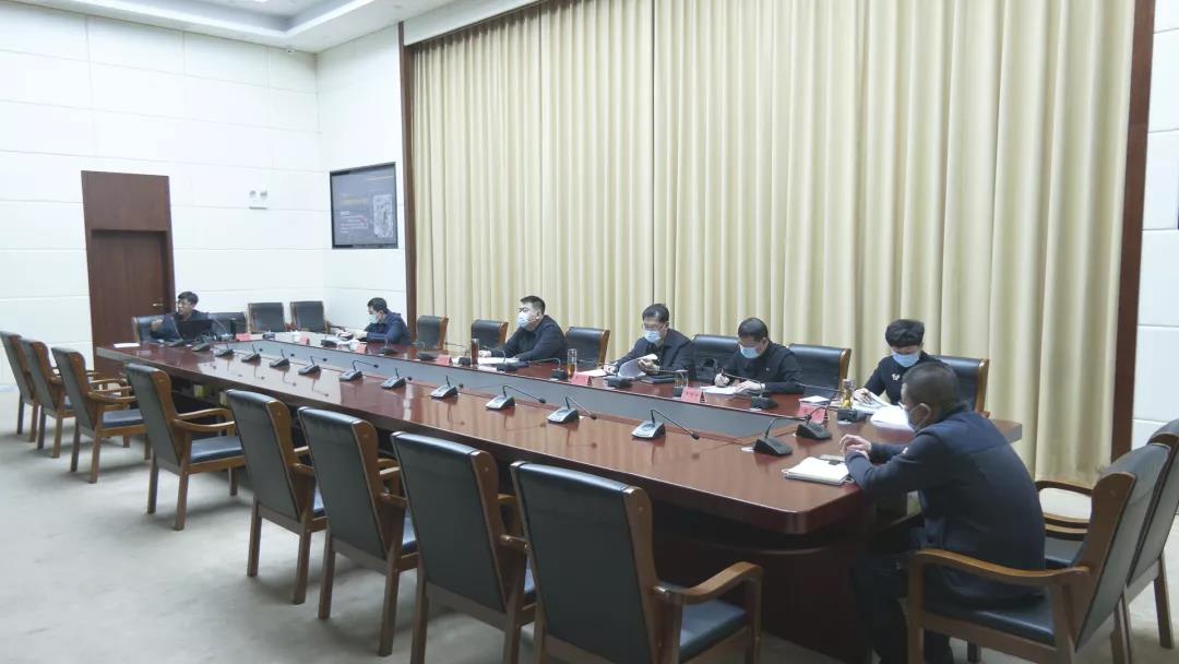 县政府召开党组（扩大）理论学习会议-半岛官方下载地址(图1)