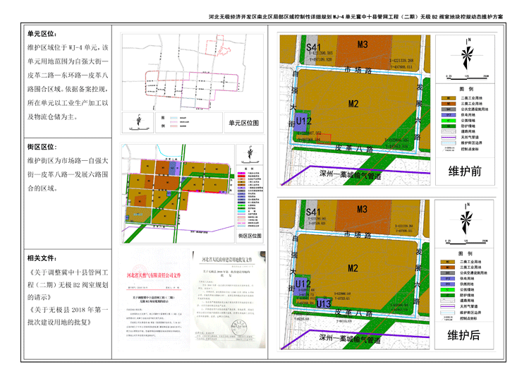 无极县城乡规划局关于公开展示经济开发区(南区)部分地块控制性详细